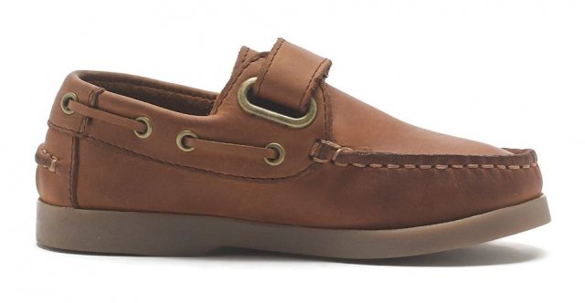 Chatham Chatham Kids Deck Shoe Oliver Tan