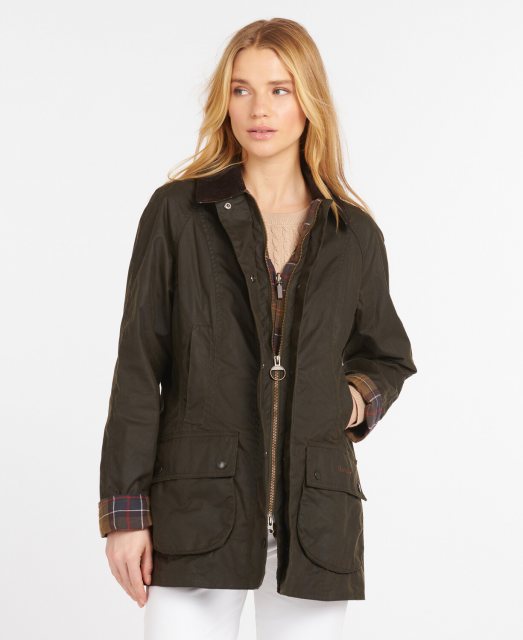 Barbour Barbour Classic Beadnell Wax Olive Jacket