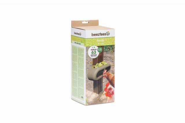 Beeztees Beeztees Poultry Feeder Grey