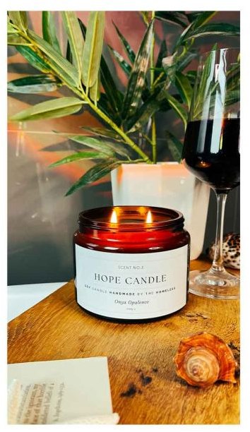 LABRESHO Labre's Hope Onyx Opulence Soy Candle Large