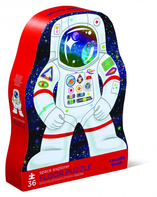 Crocodile Creek Puzzle Space Explorer 36 Piece