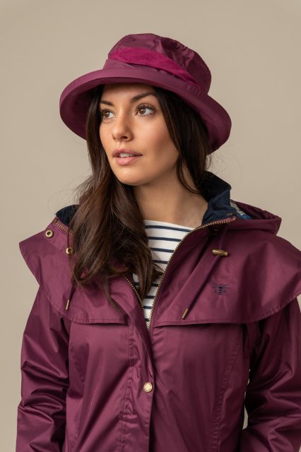 Lighthouse   Lighthouse Waterproof Canterbury Hat Plum