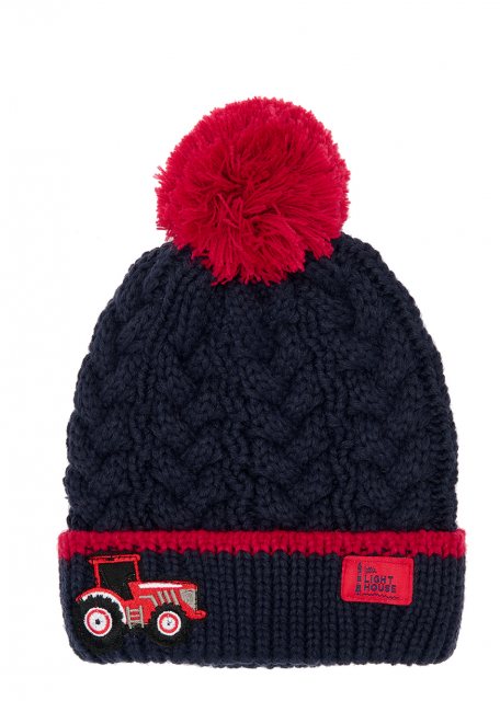 Lighthouse   Lighthouse Bobbie Bobble Hat Red Tractor