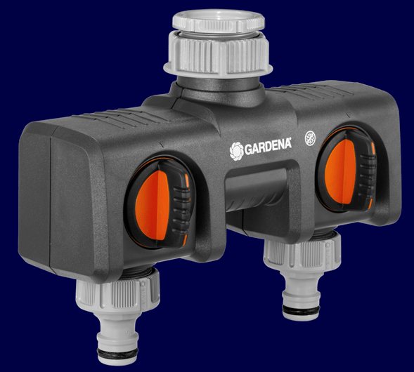GARDENA Gardena Twin Tap Connector - Hoses & Accessories - Mole Avon