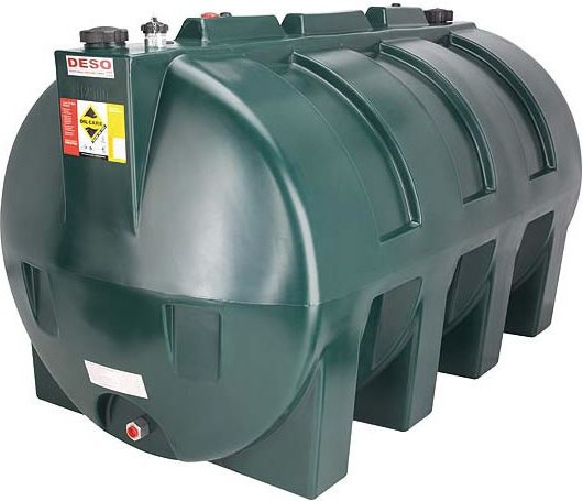 Deso Single Skin Heating Oil Tank 2500L