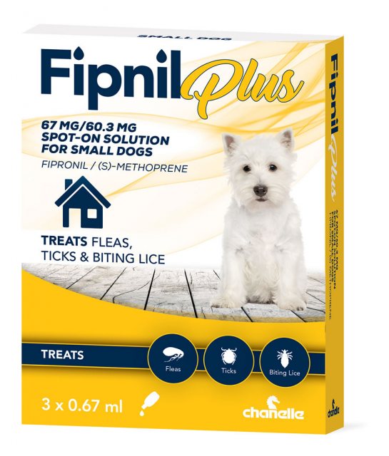 Chanelle Fipnil Plus Spot-On For Dogs 3 Pipette
