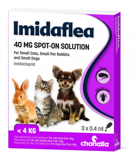 Chanelle Imidaflea 40gm Spot On For Small Pets