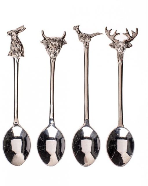 Country Animals Spoons 4 Pack