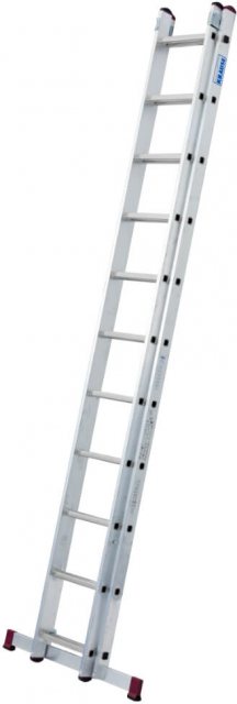 KRAUSE Krause Square Rung Double Extension Ladder 5.9m - Ladders