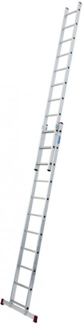 KRAUSE Krause Square Rung Double Extension Ladder 6.75m