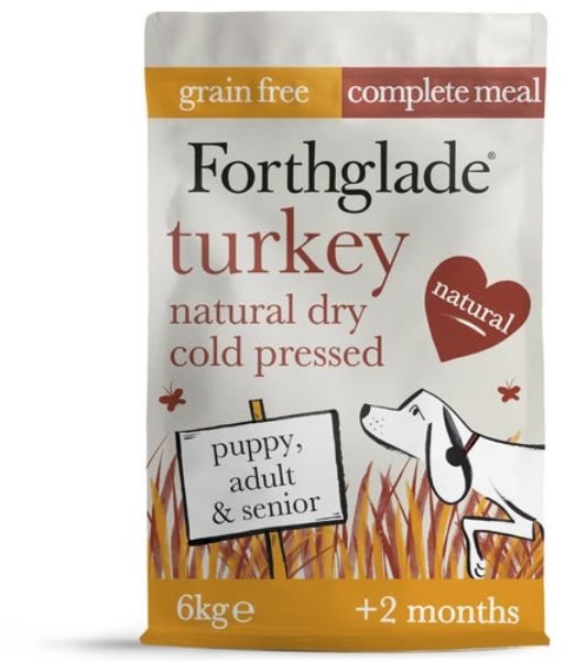 FORTHGLA Forthglade Grain Free Cold Pressed Adult Turkey 6kg