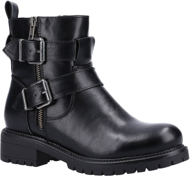 Divaz Divaz Sarah Zip Up Boot Black