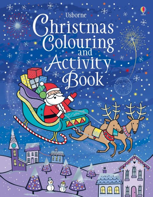 USBORNE Usborne Christmas Colouring & Activity Book