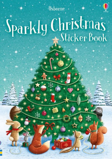USBORNE Usborne Sparkly Christmas Sticker Book