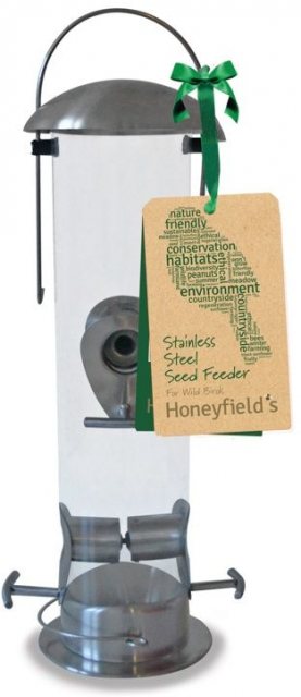 HONEYFIE Honeyfield's Heavy Duty Stainless Steel Seed Feeder