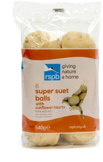 RSPB RSPB High Energy Fat Balls With Sunflower Hearts 6 Pack