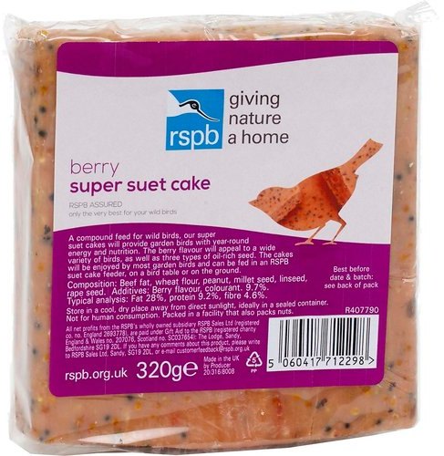 RSPB RSPB Super Suet & Berry Cake 320g