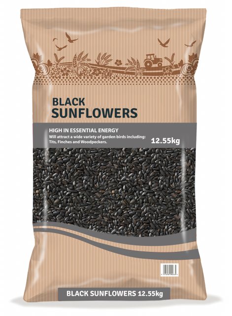 Berry Black Sunflower Seeds 12.55kg