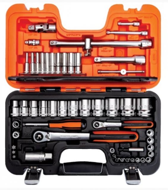 Bahco Socket Set 56 Piece Socketry Mole Avon