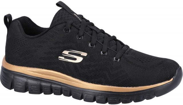 Skechers Skechers Graceful Trainer Black Size 4