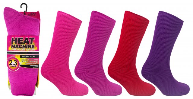 Heat Machine Ladies Short Heat Machine Socks Assorted