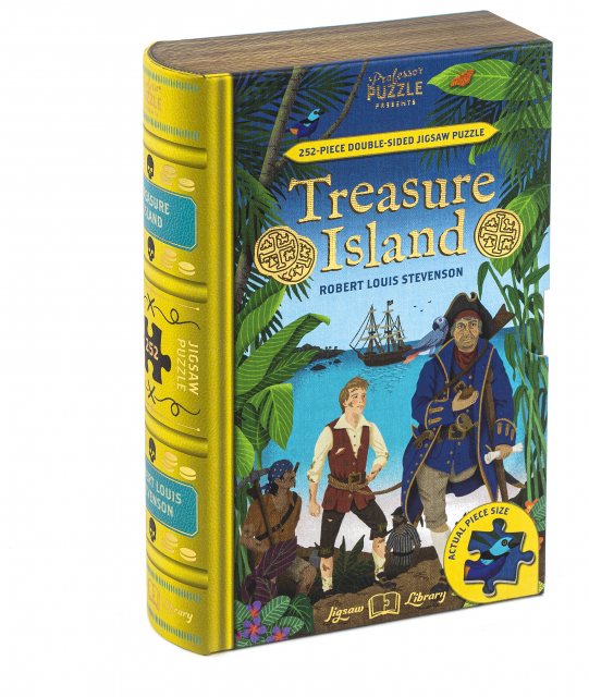 PROFESSO Professor Puzzle Treasure Island 252 Piece