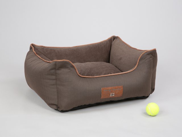 George Barclay George Barclay Savile Box Bed Tanner's Brown