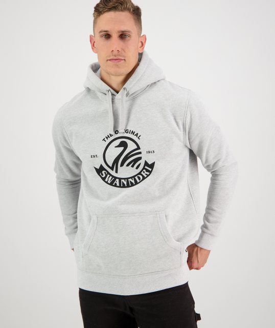 Swanndri Swanndri Original Fleece Hoodie Grey