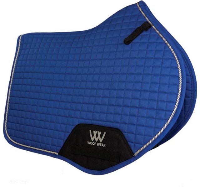 Woofwear Woof Wear Close Contact Full Saddle Cloth Electric Blue
