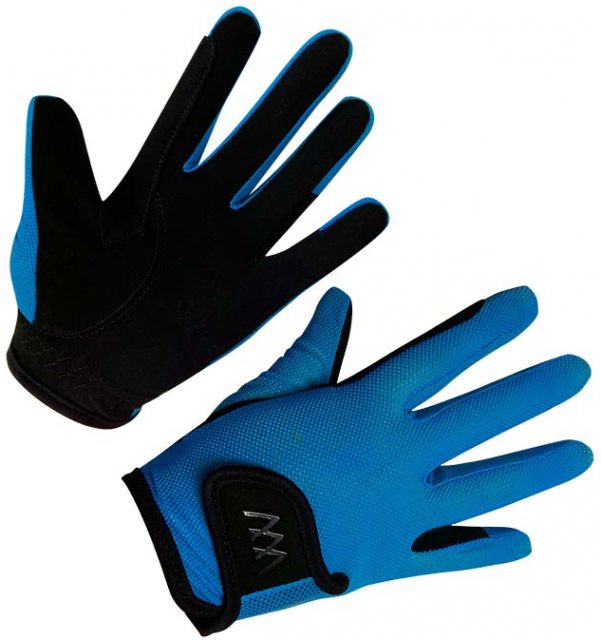 Woofwear Woof Wear Young Rider Pro Gloves Blue