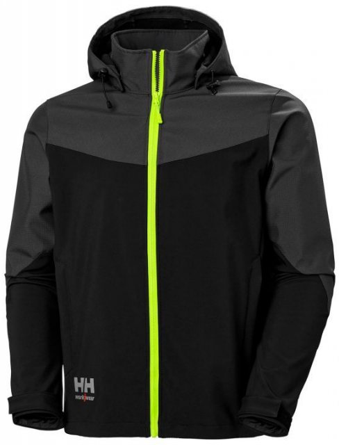 Helly Hansen Helly Hansen Oxford Hooded Soft Shell Jacket Black