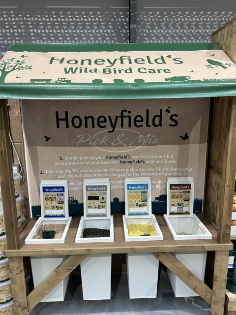 HONEYFIE Honeyfields Wild Bird Pick & Mix Station