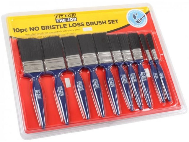 Fit For The Job No Loss Paint Brush 10 Pack