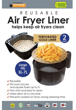 TOASTABA Toastabags Air Fryer Liner 2 Pack