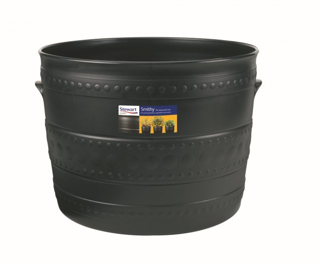 STEWART Stewart Patio Pot 35cm Black