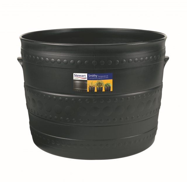 STEWART Stewart Patio Pot 50cm Black