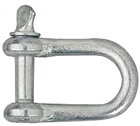 BZP Dee Shackle 2 Pack