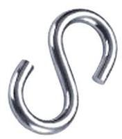 BZP S Hook 5mm x 50mm 2 Pack