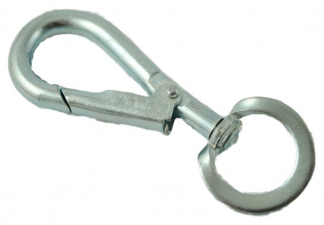 Swivel Spring Hook 80mm