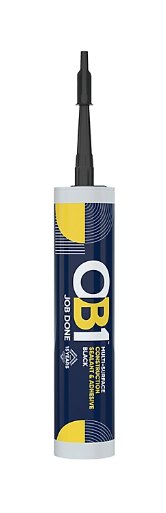 OB1 Multi Purpose Sealant & Adhesive Black 290ml