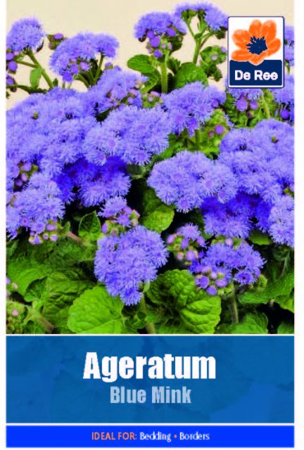 De Ree Ageratum Blue Mink Seed