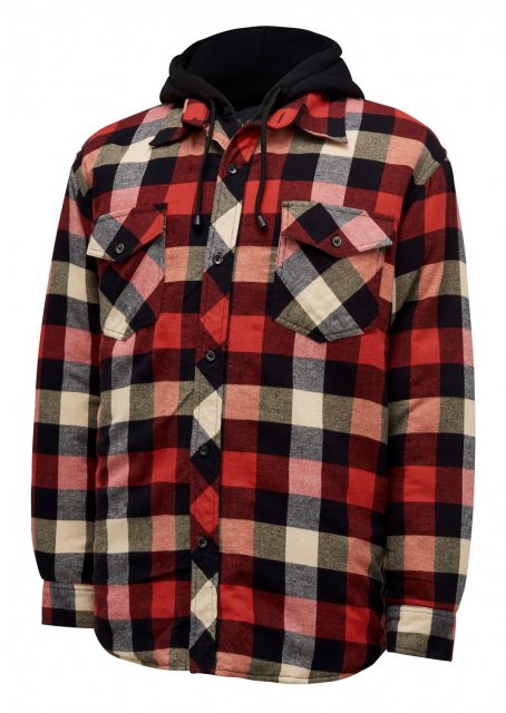 Hard Yakka Hard Yakka Flannel Shacket Red