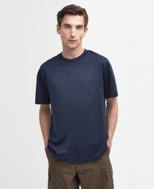 Barbour Barbour Mercerised Tee Navy