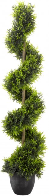 Faux Decor Cypress Topiary Twirl 120cm