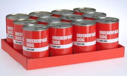 Breederpack Dog Tripe Mix Wet Dog Food 12 x 400g