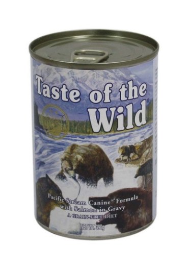 TASTEOFT Taste Of The Wild Pacific Salmon In Gravy 390g