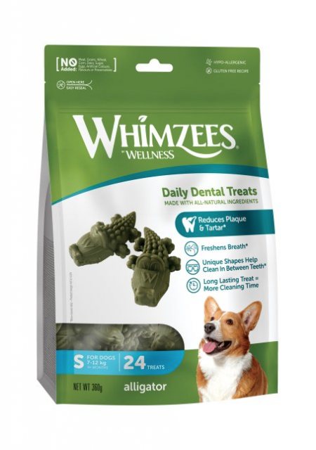 WHIMZEES Whimzees Alligator Small 24 Pack