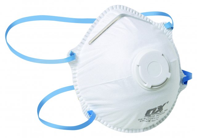 Ox Tools Ox Moulded Valved Respirator S212 FFP2V