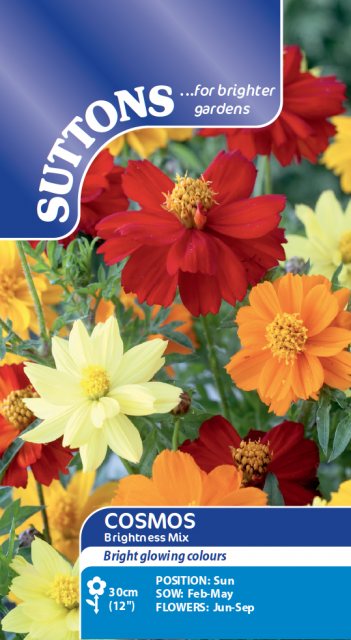 SUTTONS Suttons Cosmos Brightness Mix Seeds