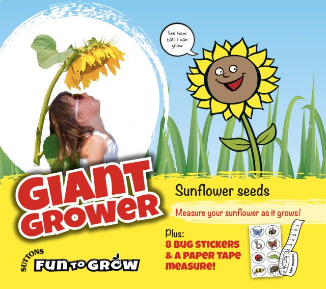 SUTTONS Suttons Fun To Grow Giant Sunflower Seeds